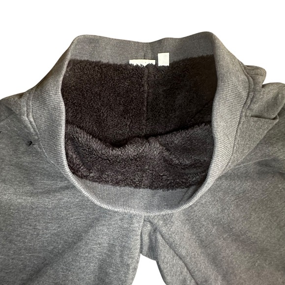 L.L.Bean Sweatpants Women's Size Medium Gray Fleece Lined Jogger - Picture 7 of 11